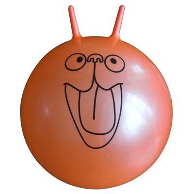 Ballon sauteur pour adulte orange