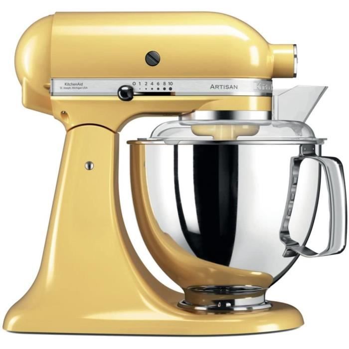 KitchenAid 144272 Artisan 5KSM175PSEMY, 300 W, Jaune