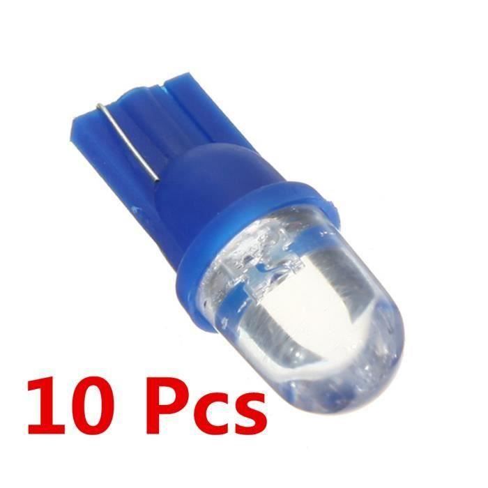 NEUFU 10x W5W Ampoule Veilleuse LED SMD 194 168 501 T10 Bleu XENON Plafonnier Effet ALes0109-16E2092