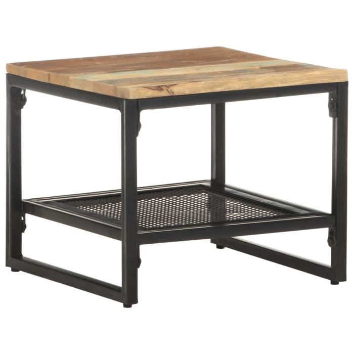 Jardin*4896PARFAIT Table d’Appoint décor Moderne - Console Table Basse Bout de canapé - Table d'entrée Pour Salon Chambre 40x40x35 c