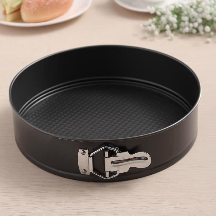 TEMPSA Noir Moule Rond Gâteau Antiadhésif Cercle Pâtisserie Mousse Cadre Pour Cuisine 260mm