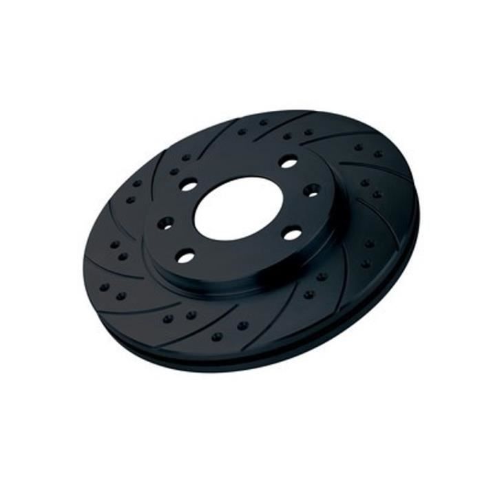 Disques BLACK DIAMOND Rayé Y PERFORADO BMW 5 SERIES (E60-E61) 523I (CON 324MM DISC) 05- DELANTERO