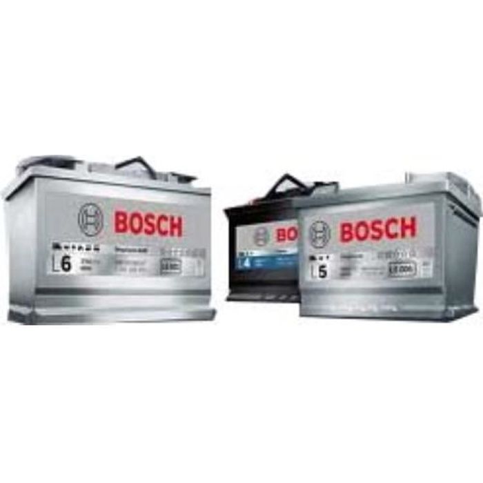 Batterie décharge lente Bosch 12V 75 Ah 650 A Réf: 0092L50080