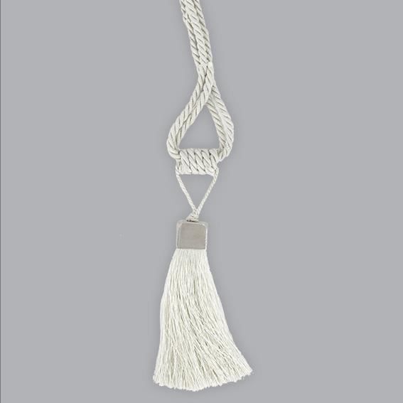 Embrasse Pompon cube Blanc