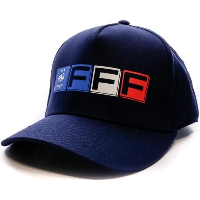 Casquette Equipe de France Football Marine