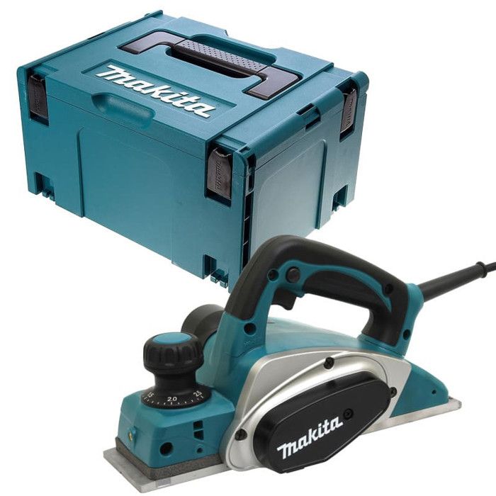 Rabot KP0800J 620 W en coffret MAKPAC 3 - MAKITA