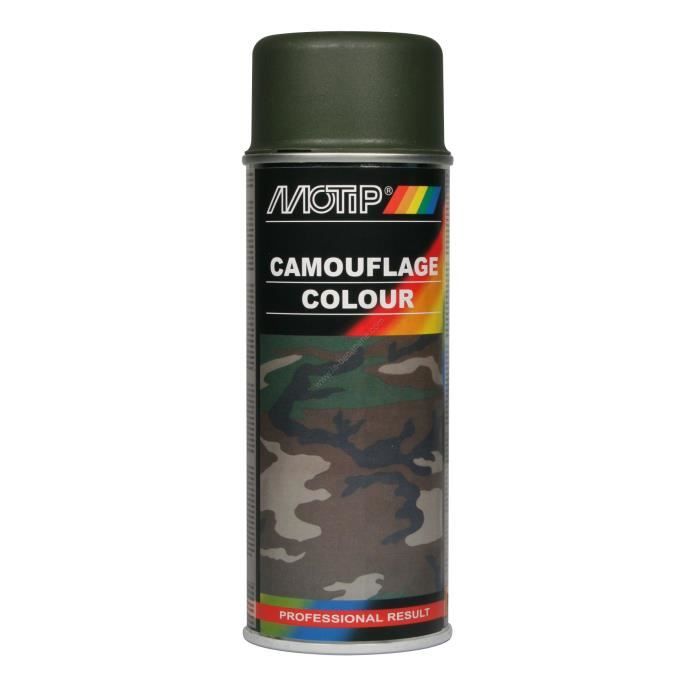 motip aerosol peinture camouflage colour KAKI ral 6014 SPRAY CAN BOMBE PAINT CSK AUTO MOTO QUAD VELO BATAEU ARMEE JEEP GRAFF ART C4