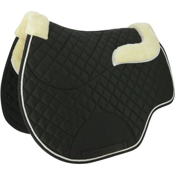 Tapis/amortisseur NORTON -Confort- - Couleur : noir, Taille : cheval