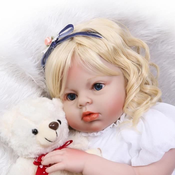 OLALI® 70 CM reborn bébé fille poupées cadeau boutique de vêtements modèle bebe fille reborn bonecas