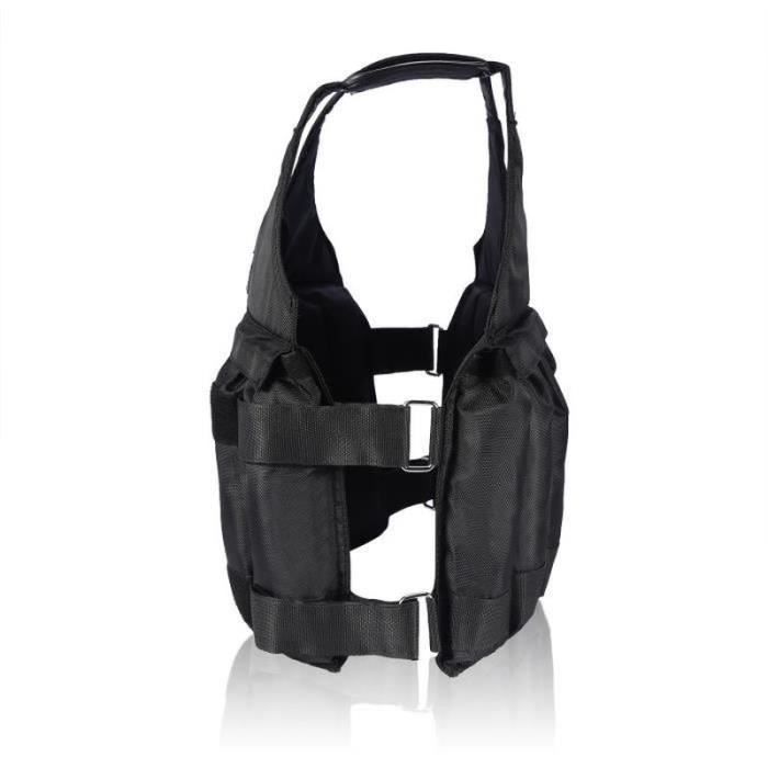 TGA20500-Gilet d'Exercice de Poids de Formation de Force de Tissu d'Oxford de 50KG pour le Running Fitness Crossfit de Boxe
