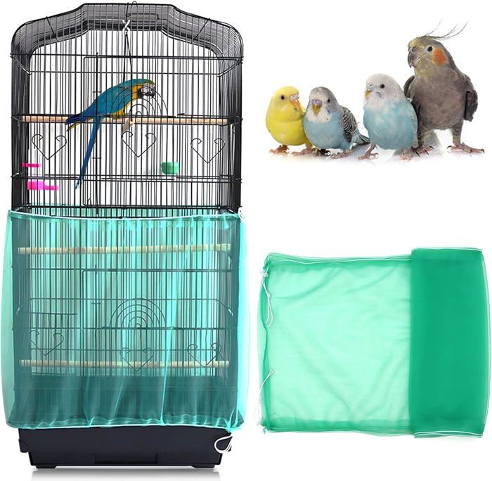 Toyvian 2 Pièces Accessoires de Maille à Cage à Oiseaux
