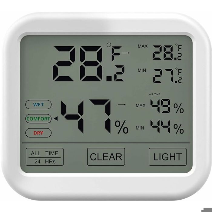 Comparer les prix de Thermomtre Hygromtre Numrique LCD Moniteur de Temprature et Humidit Idal pour Maison et Bb YYV