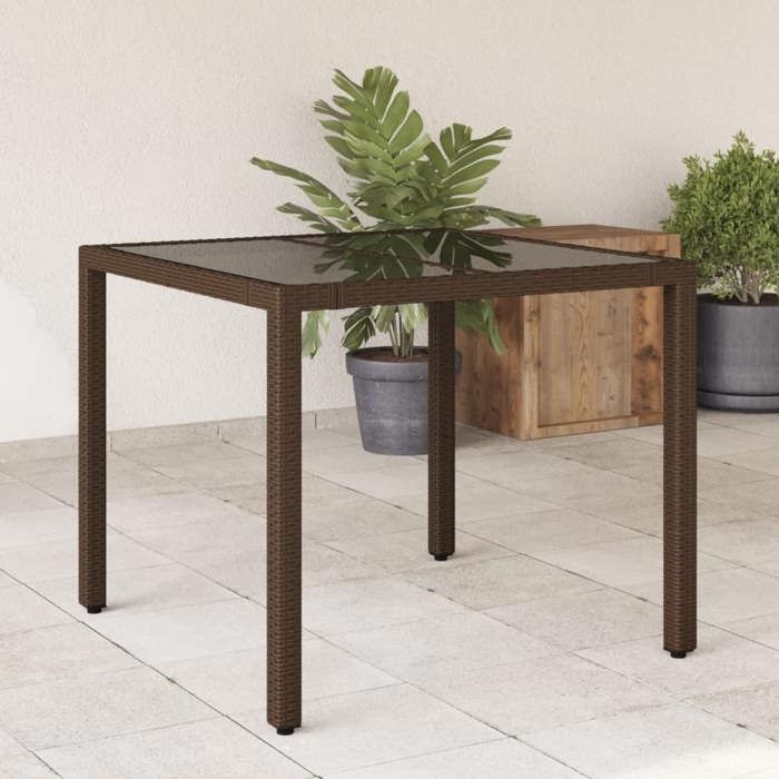 Vidaxl Table de Jardin Marron - vue 2