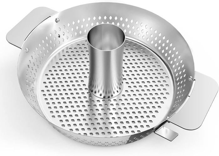 Support à Poulet Vertical Qanye - En Acier Inoxydable - Pour Four Et Barbecue - Avec Lèchefrite