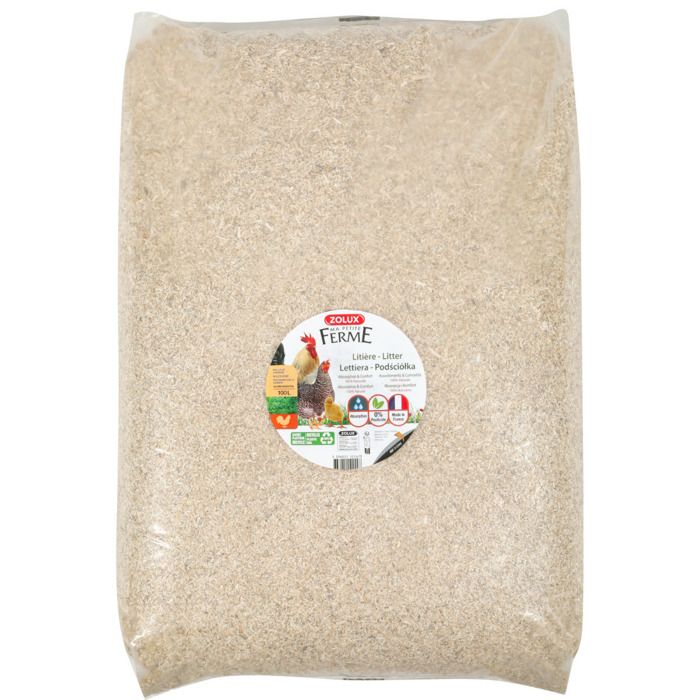 Comparer les prix de Litière Poule Chambiose Pour Basse-cour 100l - Zolux