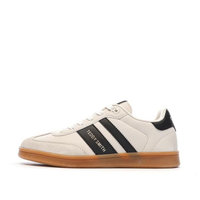 Teddy smith Baskets Beiges/Noires Homme Teddy Smith 120098