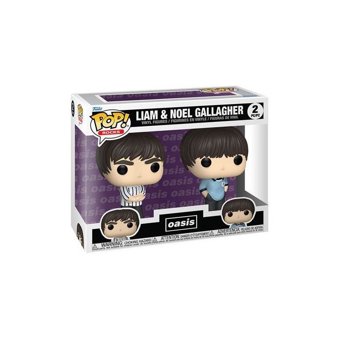 Figurine Funko Pop Rocks Oasis S2 Liam & Noel Gallagher