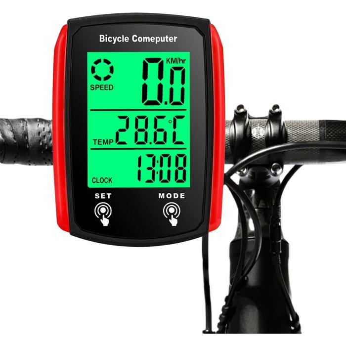 Compteur Vélo Débutant Rétroéclairé Compteur Vélo Électronique - 19 Fonctions (Vitesse, Distance, Temps...) - Écran Rétroéclairé, Étanche IP54 - Pour Débutants Accessoire Vélo Ville Débutant Compteur Vélo Débutant Rétroéclairé Compteur Vélo Électronique - 19 Fonctions (Vitesse, Distance, Temps...) - Écran Rétroéclairé, Étanche IP54 - Pour Débutants Accessoire Vélo Ville Débutant