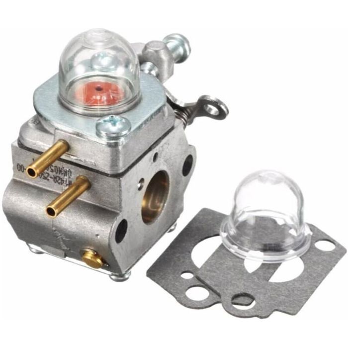 Carburateur avec amorçage Walbro WT-973/WT-1116 pour Troy-Bilt TB21EC/Y25 coupe-bordures