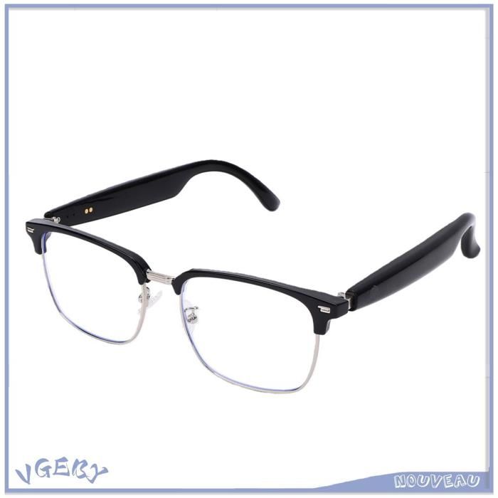 Lunettes intelligentes AI 5.4 avec lentilles polarisées et traduction AI pour hommes femmes voyage conduite affaires