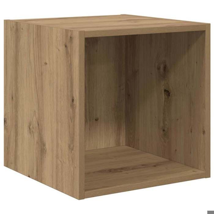 Meuble mural - 1 pc - Placard de Rangement - Chêne artisanal 37x37x37 cm Bois dingénierie B2606