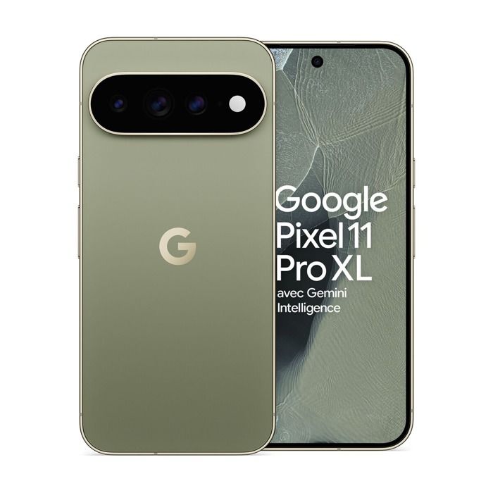 Smartphone Google Pixel 11 Pro XL 6.73 OLED 5G Double SIM 256 Go Olive