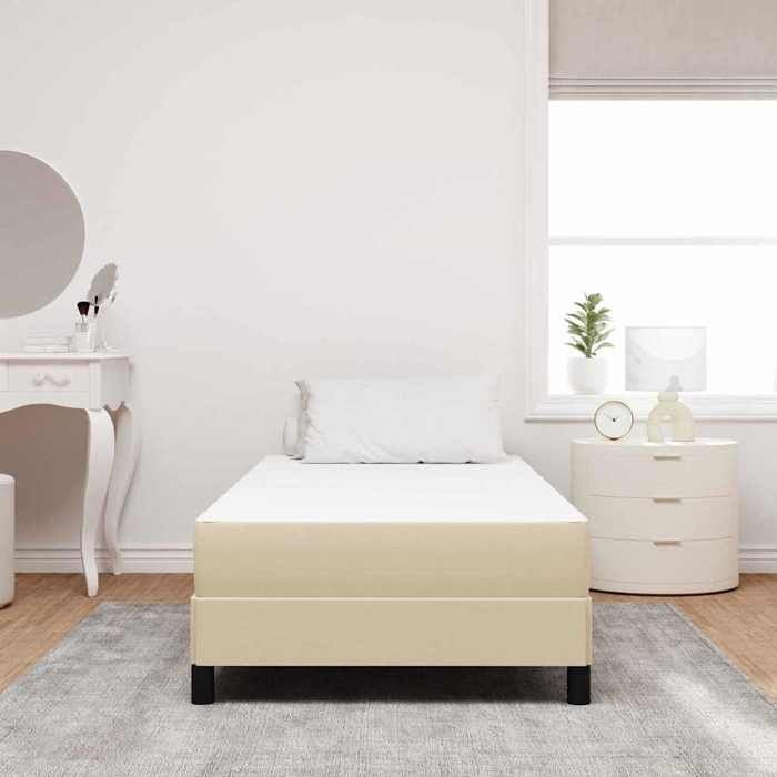 Meuble de chambre - HAOSHOP - Matelas de Lit avec matelas Sauge 90 x 190 cm tissu（31262)