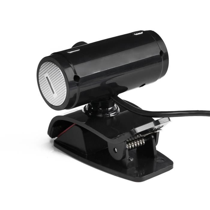  4 LED USB 2.0 Cam&eacute;ra Webcam HD Webcam avec microphone Mic pour PC portable_Q`1093 