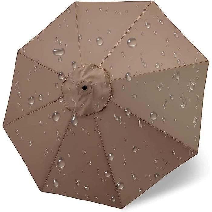 Auvent Housse De Rechange Pour Parasol Déporté | 2 M (6 Côtes), 2,7 M