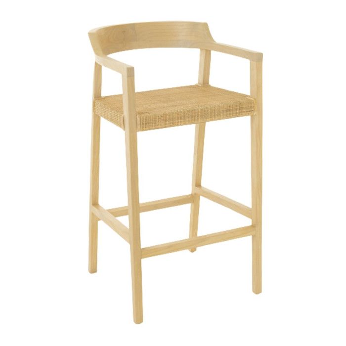 Tabouret de Bar Design Sungkai 100cm Naturel Tabouret de Bar Design Sungkai 100cm Naturel