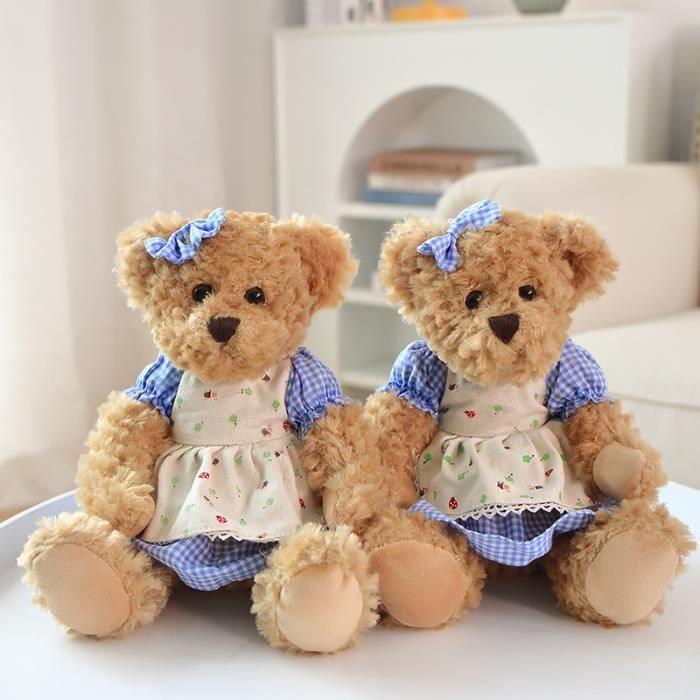 Costume Jeans Pour Ours En Peluche 20cm - Sweat à Capuche Et Pantalon, Déguisement Poupée