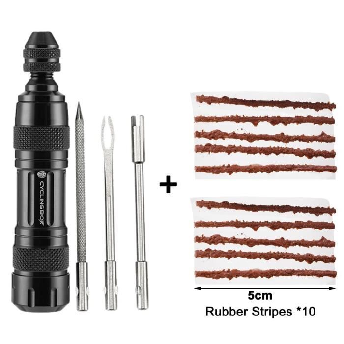 Kit Réparation Vélo Multifonctions + Pompe Et Sacoche - Tout-en-un