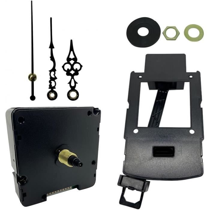 Mouvement à Pendule à Quartz Avec Aiguilles Colorées - Remplacement Pour Horloge, Neuf, Garantie 6 Mois, Origine Japon
