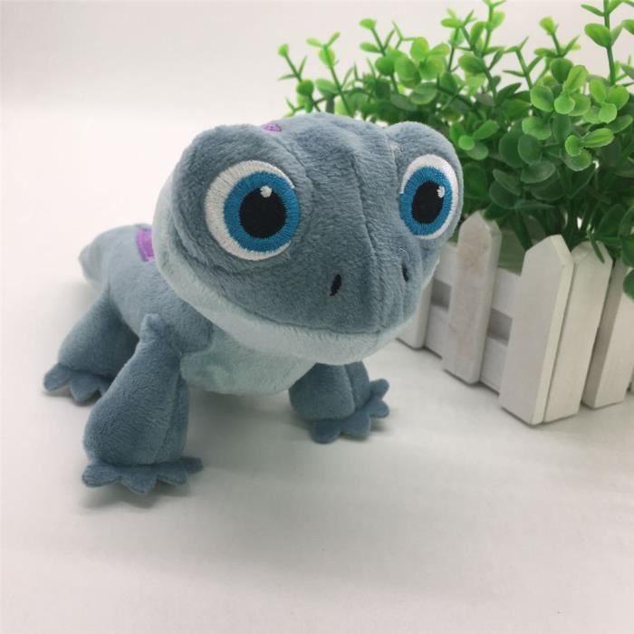 Toyvian Marionnette Caméléon Lézard En Peluche Interactive Pour Enfants - Vert 30x16x12cm