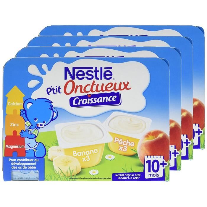 Nestle Bebe P Tit Onctueux Croissance Peche Banane Laitage Des 10 Mois 6 X 60 G Lot De 4 Achat Vente Dessert Lacte Nestle Bebe P Tit Onctueux Croissance Peche Banane Laitage Des Nestle Bebe P Tit Onctueux Croissance Peche Banane Laitage Des 10 Mois 6 X 60 G Lot De 4 Achat Vente Dessert Lacte Nestle Bebe P Tit Onctueux Croissance Peche Banane Laitage Des
