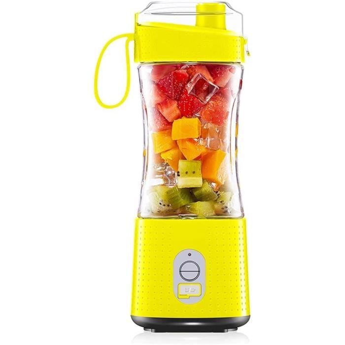 Mini Blender Portable Smoothie Maker USB ELECTRÈGE PUBER ORANGÈGE