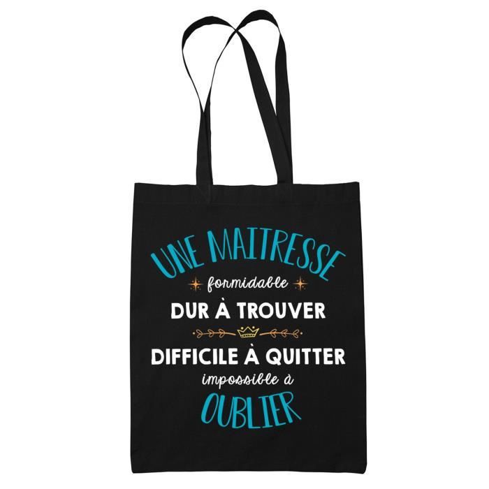 Sac Cabas Cadeau Maitresse Tote Bag Tote Bag Formidable
