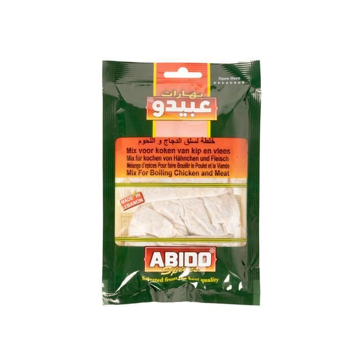 Épices pour bouillon poulet et viande 68G ABIDO Cdiscount Au quotidien