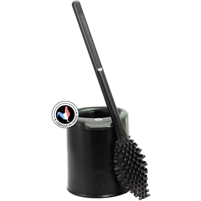 Biom Paris – « Bbb La Brosse » – Brosse Wc Hygiénique Sans Poils Avec  Support – Coloris : Noir Zan – Matières Bio-Sourcées Et Recycl - Cdiscount  Au Quotidien