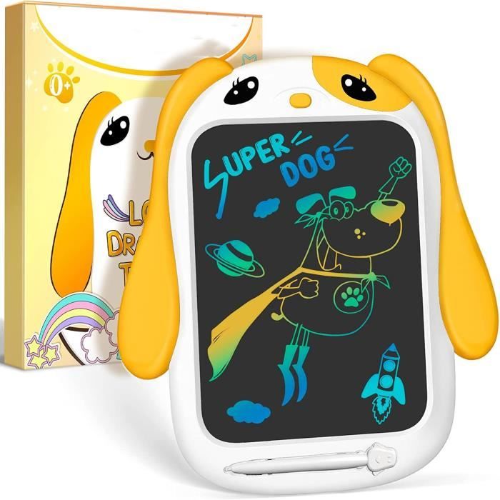 Tablette Dessin Enfant 10 Pouces Licorne - Ardoise Magique LCD - Jouet Éducatif 2-6 Ans - Cadeau Fille Garçon