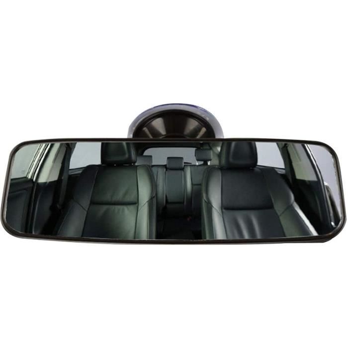 Miroir rétroviseur intérieur grand angle à ventouse à auto-miroir de