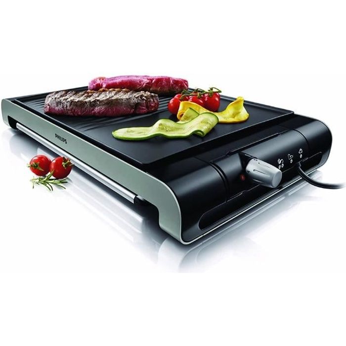 Philips HD4419/20 Plancha / Grill 2300 W Thermostat ajustable Cdiscount Jardin