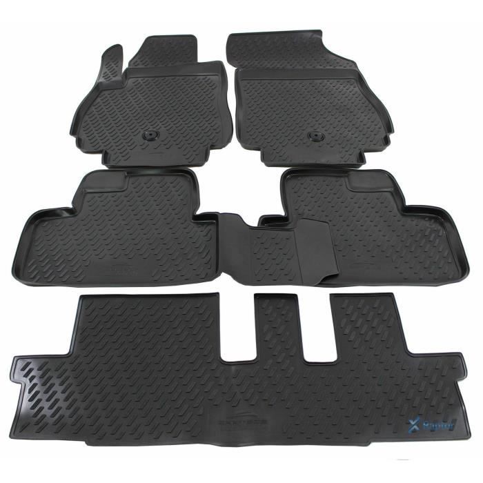MOTOS Set De Alfombrillas De Goma Y Alfombrillas De Maletero Para Citroen C3 Picasso 2008-2017 Mejora La Comodidad De Tus Viajes Con La Alfombrilla Antideslizante Para Coche NO.77- Alfombrillas Para T
