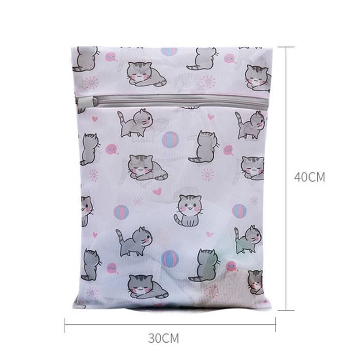 Filet De Lavage,pink C--Sacs De Lavage En Maille Polyester, Sac à Linge