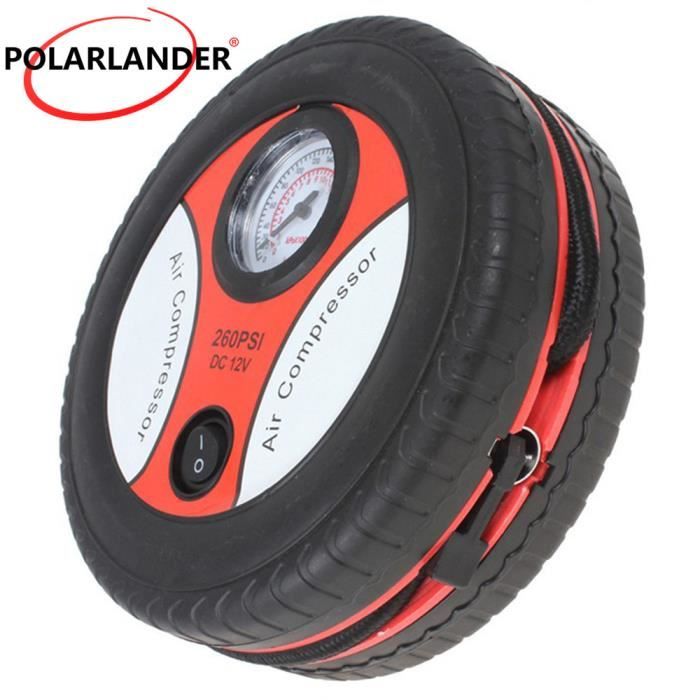 Compresseur dair de voiture - Authentique - 260psi - 12V - 80W - Portable