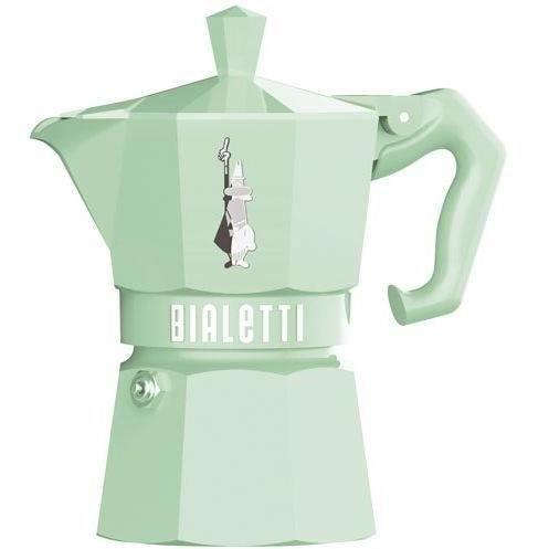 Cafetière Italienne - BIALETTI - MOKA Exclusive - 3 tasses - Vert pastel