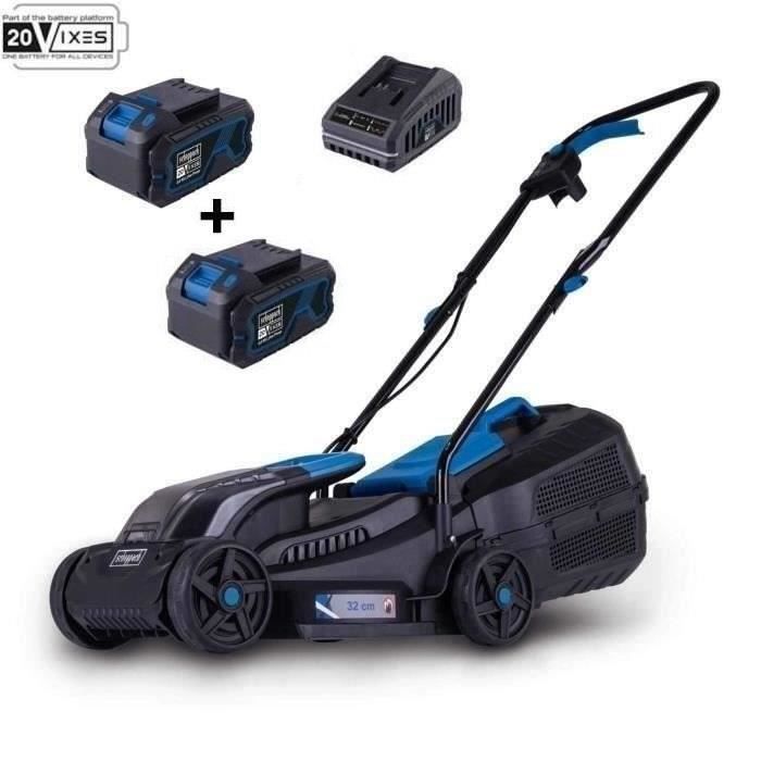 Tondeuse san fil BC MP320 X +set batterie 1x4Ah 1x2 4Ah SCHEPPACH - vue 2