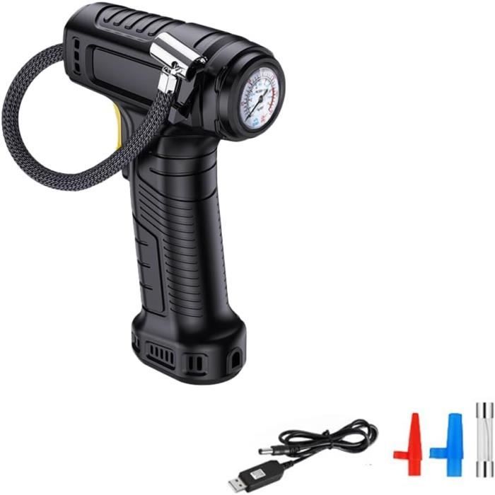 Gonfleur Pneus Voiture 12V Numérique - Arrêt Auto 150 PSI - Urgence & Vélo - 6