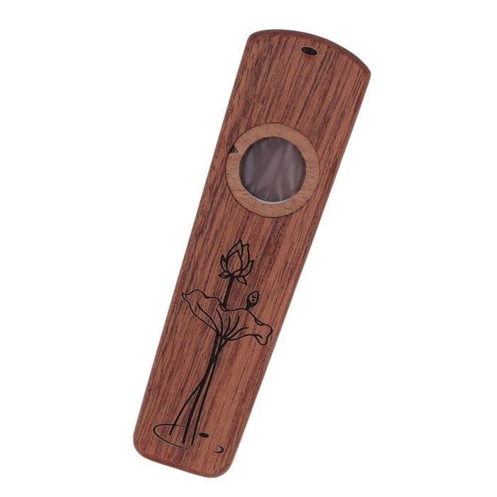 Cikonielf Kazoo en bois Diaphragme Kazoo FlûTe, Kazoo Professionnel en