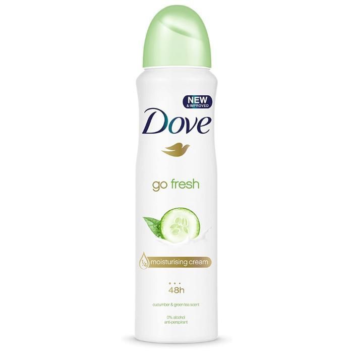 DOVE Déodorant GO FRESH & Thé vert 200ml Cdiscount